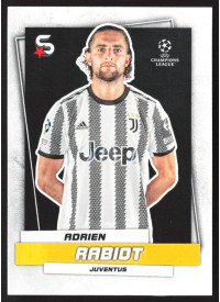 Adrien Rabiot, Kartička, 2022-23 Topps Superstars UEFA Club Competitions, BASE