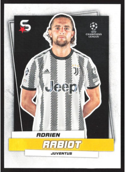 Adrien Rabiot, Kartička, 2022-23 Topps Superstars UEFA Club Competitions, BASE