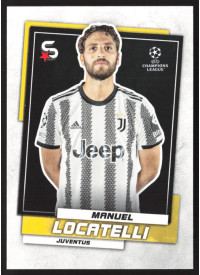 Manuel Locatelli, Kartička, 2022-23 Topps Superstars UEFA Club Competitions, BASE