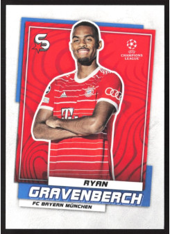 Ryan Gravenberch, Kartička, 2022-23 Topps Superstars UEFA Club Competitions, BASE