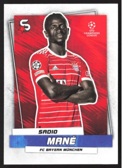 Sadio Mané, Kartička, 2022-23 Topps Superstars UEFA Club Competitions, BASE