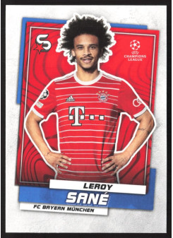 Leroy Sané, Kartička, 2022-23 Topps Superstars UEFA Club Competitions, BASE