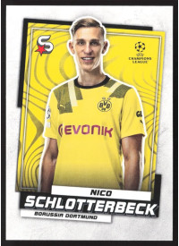Nico Schlotterbeck, Kartička, 2022-23 Topps Superstars UEFA Club Competitions, BASE