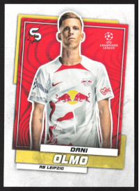 Dani Olmo, Kartička, 2022-23 Topps Superstars UEFA Club Competitions, BASE