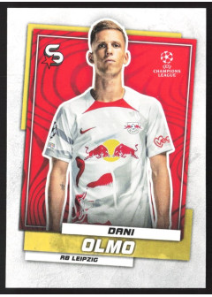 Dani Olmo, Kartička, 2022-23 Topps Superstars UEFA Club Competitions, BASE