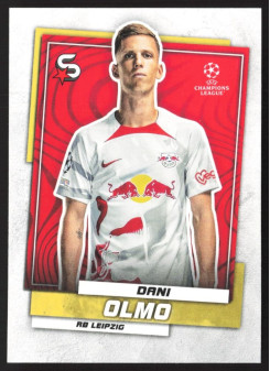 Dani Olmo, Kartička, 2022-23 Topps Superstars UEFA Club Competitions, BASE