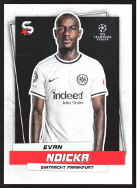 Evan Ndicka, Kartička, 2022-23 Topps Superstars UEFA Club Competitions, BASE