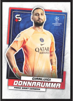 Gianluigi Donnarumma, Kartička, 2022-23 Topps Superstars UEFA Club Competitions, BASE