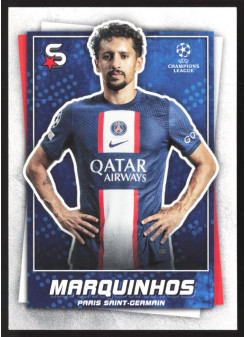 Marquinhos, Kartička, 2022-23 Topps Superstars UEFA Club Competitions, BASE