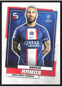 Sergio Ramos, Card, 2022-23 Topps Superstars UEFA Club Competitions, BASE