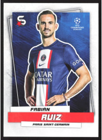 Fabián Ruiz, Kartička, 2022-23 Topps Superstars UEFA Club Competitions, BASE