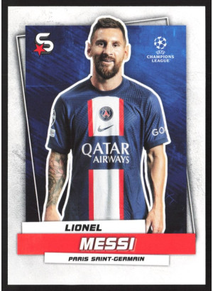 Lionel Messi, Card, 2022-23 Topps Superstars UEFA Club Competitions, BASE