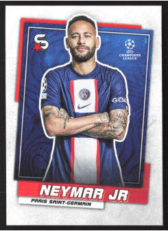 Neymar Jr, Kartička, 2022-23 Topps Superstars UEFA Club Competitions, BASE