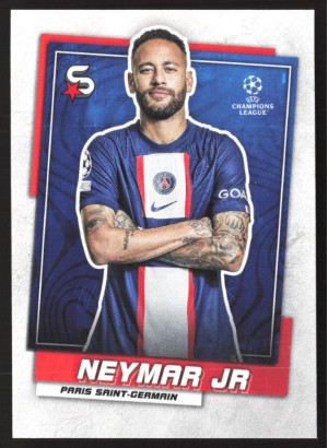 Neymar Jr, Card, 2022-23 Topps Superstars UEFA Club Competitions, BASE