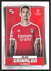 Alex Grimaldo, Kartička, 2022-23 Topps Superstars UEFA Club Competitions, BASE