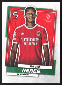 David Neres, Kartička, 2022-23 Topps Superstars UEFA Club Competitions, BASE