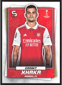 Granit Xhaka, Kartička, 2022-23 Topps Superstars UEFA Club Competitions