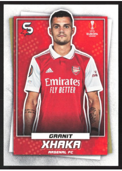 Granit Xhaka, Card, 2022-23 Topps Superstars UEFA Club Competitions