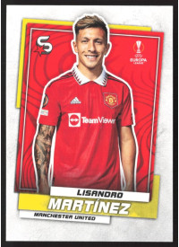 Lisandro Martínez, Kartička, 2022-23 Topps Superstars UEFA Club Competitions, BASE