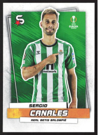 Sergio Canales, Kartička, 2022-23 Topps Superstars UEFA Club Competitions, BASE
