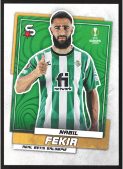 Nabil Fekir, Kartička, 2022-23 Topps Superstars UEFA Club Competitions, BASE