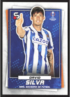 David Silva, Kartička, 2022-23 Topps Superstars UEFA Club Competitions, BASE
