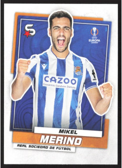 Mikel Merino, Kartička, 2022-23 Topps Superstars UEFA Club Competitions, BASE