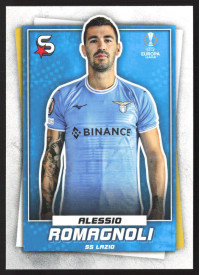 Alessio Romagnoli, Kartička, 2022-23 Topps Superstars UEFA Club Competitions, BASE