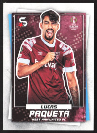 Lucas Paqueta, Kartička, 2022-23 Topps Superstars UEFA Club Competitions, BASE