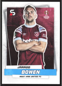 Jarrod Bowen, Kartička, 2022-23 Topps Superstars UEFA Club Competitions, BASE