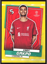 Cody Gakpo, Kartička, 2022-23 Topps Superstars UEFA Club Competitions, Common Yellow
