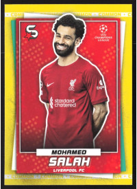 Mohamed Salah, Kartička, 2022-23 Topps Superstars UEFA Club Competitions, Common Yellow