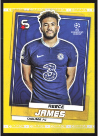 Reece James, Kartička, 2022-23 Topps Superstars UEFA Club Competitions, Common Yellow
