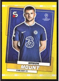 Mason Mount, Kartička, 2022-23 Topps Superstars UEFA Club Competitions, Common Yellow