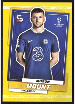 Mason Mount, Kartička, 2022-23 Topps Superstars UEFA Club Competitions, Common Yellow