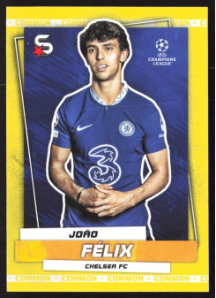 João Félix, Kartička, 2022-23 Topps Superstars UEFA Club Competitions, Common Yellow
