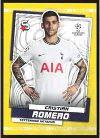 Cristian Romero, Kartička, 2022-23 Topps Superstars UEFA Club Competitions, Common Yellow