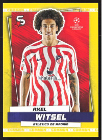 Axel Witsel, Kartička, 2022-23 Topps Superstars UEFA Club Competitions, Common Yellow