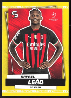 Rafael Leão, Kartička, 2022-23 Topps Superstars UEFA Club Competitions, Common Yellow