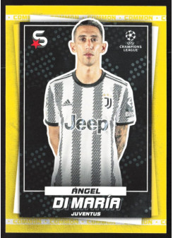 Angel Di Maria, Kartička, 2022-23 Topps Superstars UEFA Club Competitions, Common Yellow