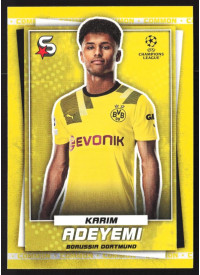 Karim Adeyemi, Kartička, 2022-23 Topps Superstars UEFA Club Competitions, Common Yellow