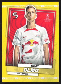 Dani Olmo, Kartička, 2022-23 Topps Superstars UEFA Club Competitions, Common Yellow