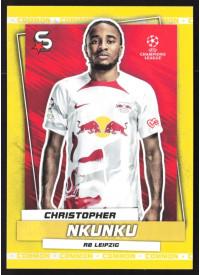 Christopher Nkunku, Kartička, 2022-23 Topps Superstars UEFA Club Competitions, BASE