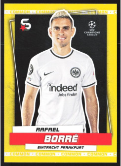 Rafael Borré, Kartička, 2022-23 Topps Superstars UEFA Club Competitions, Common Yellow
