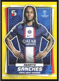 Renato Sanches, Kartička, 2022-23 Topps Superstars UEFA Club Competitions, Common Yellow