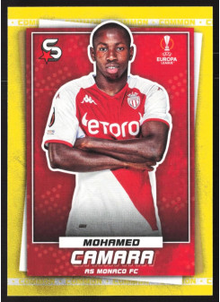 Mohamed Camara, Kartička, 2022-23 Topps Superstars UEFA Club Competitions, Common Yellow