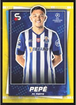 Pepe, Kartička, 2022-23 Topps Superstars UEFA Club Competitions, Common Yellow
