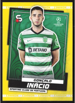 Gonçalo Inácio, Kartička, 2022-23 Topps Superstars UEFA Club Competitions, Common Yellow