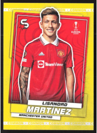 Lisandro Martínez, Kartička, 2022-23 Topps Superstars UEFA Club Competitions, Common Yellow