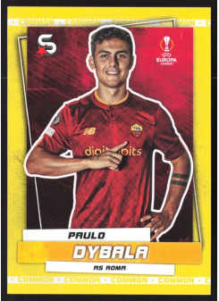 Paulo Dybala, Kartička, 2022-23 Topps Superstars UEFA Club Competitions, Common Yellow